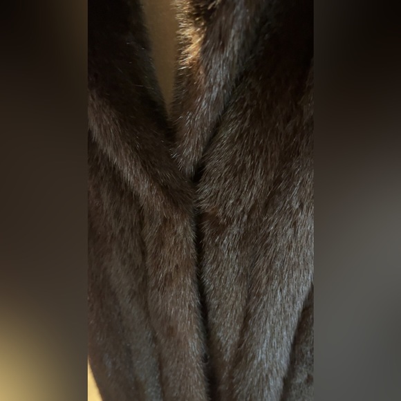 Mink coat full length long sleeve furs by Blum Brooklyn - Picture 4 of 11